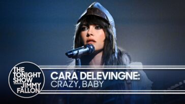 Cara Delevingne showcases her two-hand tapping chops as she returns to Jimmy Fallon: “Everyone thought it was a party trick. It was actually foreshadowing”