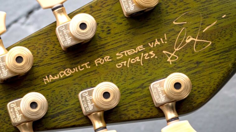 Check Out What Brian May Just Gave Steve Vai - INCREDIBLE! 18 Steve Vai
