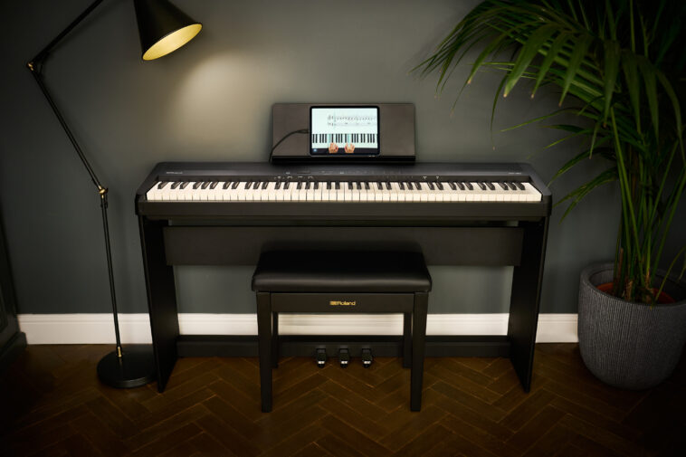 Does your digital piano have Wi-Fi? Roland's new FP-40 does, along with upgraded speakers and its latest Piano Reality engine