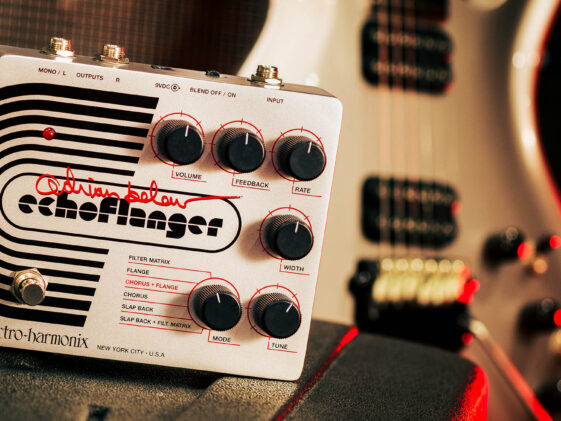 EHX and Adrian Belew resurrect the cult classic Echoflanger