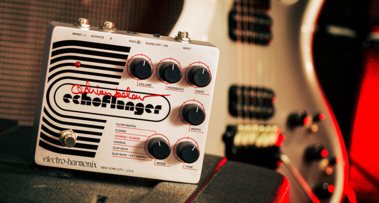 EHX and Adrian Belew resurrect the cult classic Echoflanger