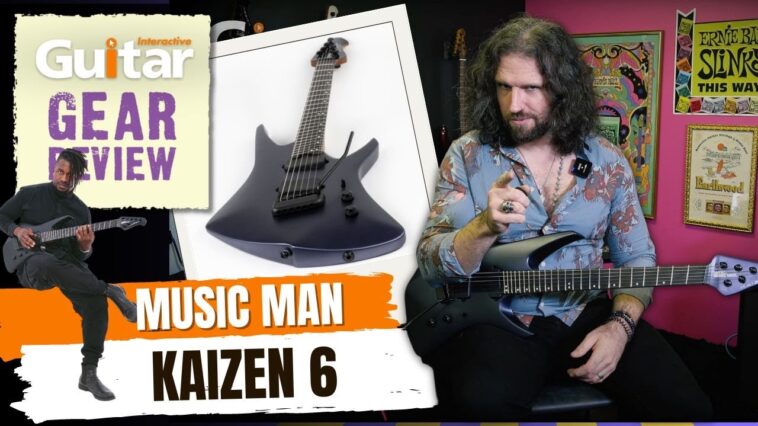 ERNIE BALL MUSIC MAN KAIZEN 6 | Review | Guitar Interactive | Tosin Abasi - Ernie Ball 18 Tosin Abasi