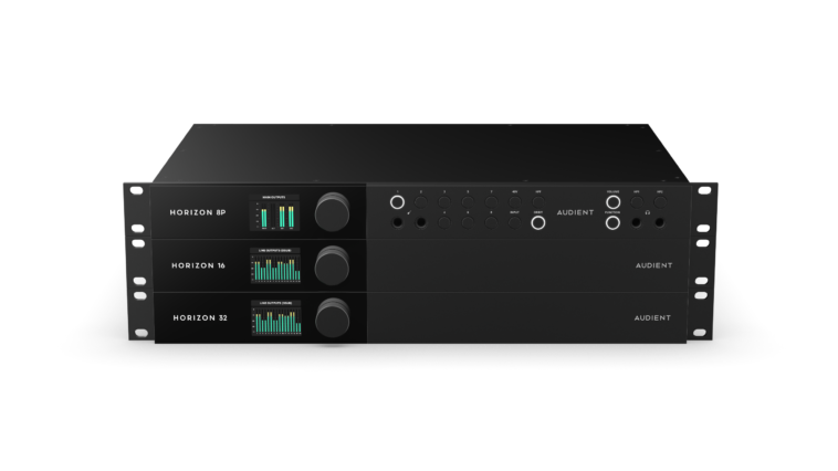 "Engineers no longer need to lock themselves into proprietary plugin ecosystems": Audient launches Horizon, a new line of Thunderbolt interfaces with sub-millisecond latency and no onboard DSP
