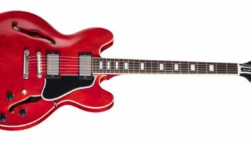 Epiphone to unveil replica of Eric Clapton's 1964 ES-335