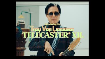 Fender launches first Squier Paranormal signature guitar, the Troy Van Leeuwen Telecaster XII: “That guitar can always be heard in the mix”