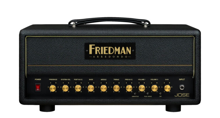 Friedman pays tribute to iconic amp modding guru with Jose 20 series