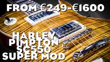 Harley Benton unveils SC-550 Plus with Fishman Fluence 'buckers