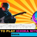 How to play | Ichika Nito - SHIVA ( Dead Lotus ) / TAB Tutorial 25 Ichika Nito