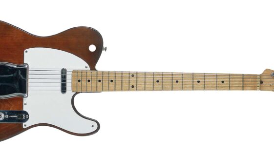 “I have no idea why Gillie wanted his guitars to look like 1950s kitchen cabinets. Maybe it matched his personality or the band’s stage outfits”: Walnut brown, super-rare, these custom-order ’50s Fender Telecasters beg the question – who was Gillie?