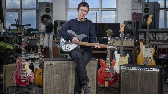 “I remember looking at it on the floor going, ‘That can not be The Smiths' guitar’”: The Johnny Marr guitar hidden in an iconic Oasis photoshoot