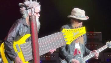 “I said to Billy, ‘We should order one of these, and I’ll play it. It’ll be hilarious.’ Then it went viral. I hate playing that bass. Now I’ve got to play it every night”: Elwood Francis on why he regrets his 17-string bass becoming a ZZ Top staple