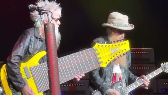 “I said to Billy, ‘We should order one of these, and I’ll play it. It’ll be hilarious.’ Then it went viral. I hate playing that bass. Now I’ve got to play it every night”: Elwood Francis on why he regrets his 17-string bass becoming a ZZ Top staple