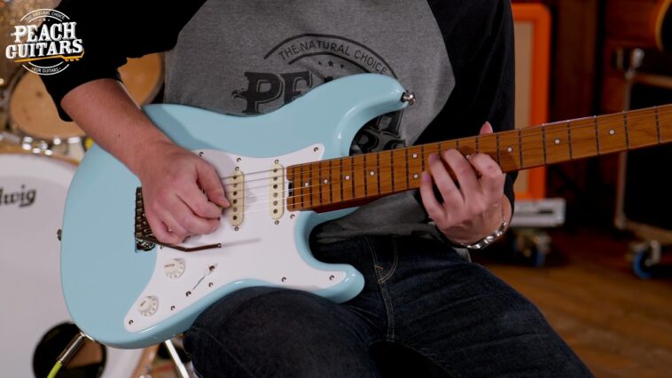 Jackson MJ Series Signature Misha Mansoor So-Cal 2PT, Daphne Blue 18 Misha Mansoor