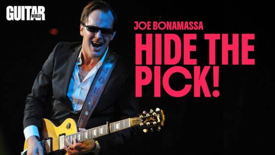 Joe Bonamassa on why you need to vary your pick attack