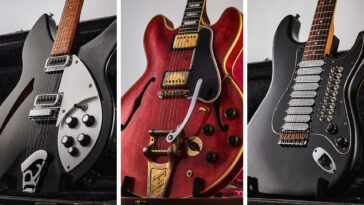 Johnny Marr’s guitar collection sells for almost $5m at auction