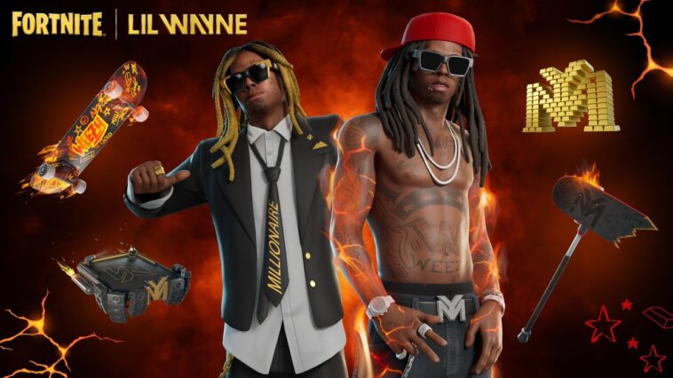 Lil Wayne steps into Fortnite tomorrow with new bundle of accessories