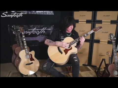 Michael Angelo Batio Long Way From Home Sawtooth Maple 12 String Jumbo Acoustic Guitar Demo 18 Michael Angelo Batio