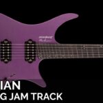 Plini Inspired Progressive Atmospheric Fusion Guitar Backing Track Jam In E Dorian | 90 BPM 25 Plini