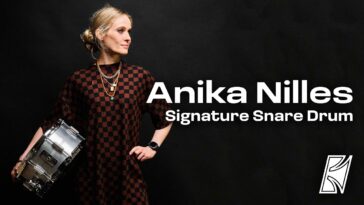 “Reflects her lifelong love for vintage snares”: Anika Nilles and TAMA collaborate on a signature snare