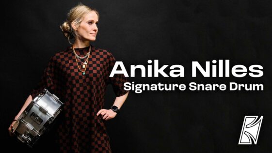 “Reflects her lifelong love for vintage snares”: Anika Nilles and TAMA collaborate on a signature snare