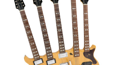 Rick Nielsen on the origin of his Hamer five-neck guitar