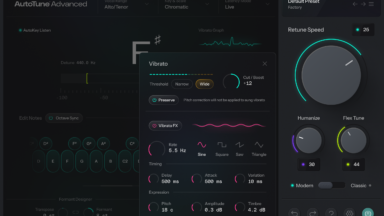 "Since 1997, the complaint about pitch correction has been the same: it takes the singer out of the singing. That's the problem DVA was built to solve": Antares launches AutoTune Advanced with new DVA™ vibrato engine