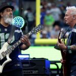 Soundgarden return to the stage at Seahawks NFL halftime show