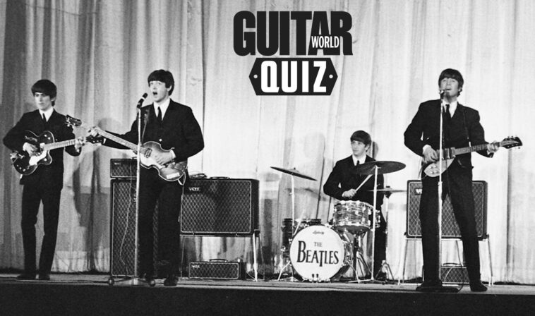 Test your Beatles guitar knowledge with our quiz