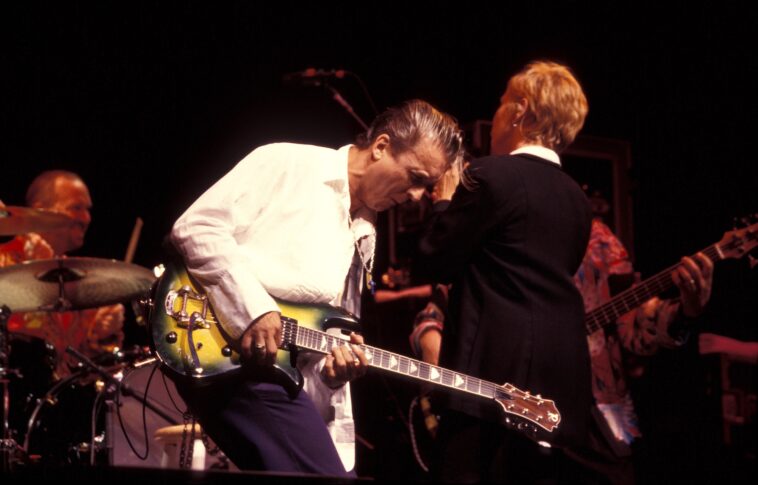 “The first thing he said to me was, ‘You’re in the band, but you gotta get a new guitar. You can’t play that SG’”: Neil Giraldo on how a push from Rick Derringer led him to the B.C. Rich Eagle