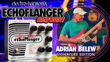 “The one company you could make do things they’re not supposed to do”: Electro-Harmonix puts Adrian Belew’s most famous sounds into a signature Echoflanger pedal