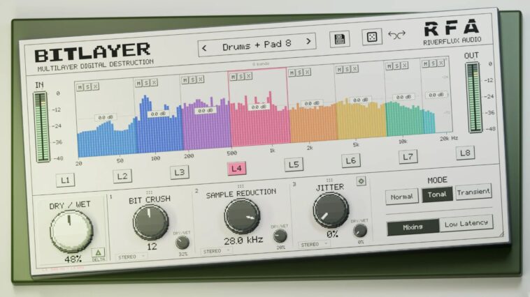 This free multiband bitcrusher is a surgical tool for lo-fi sound design 18 This free multiband bitcrusher is a surgical tool for lo-fi sound design