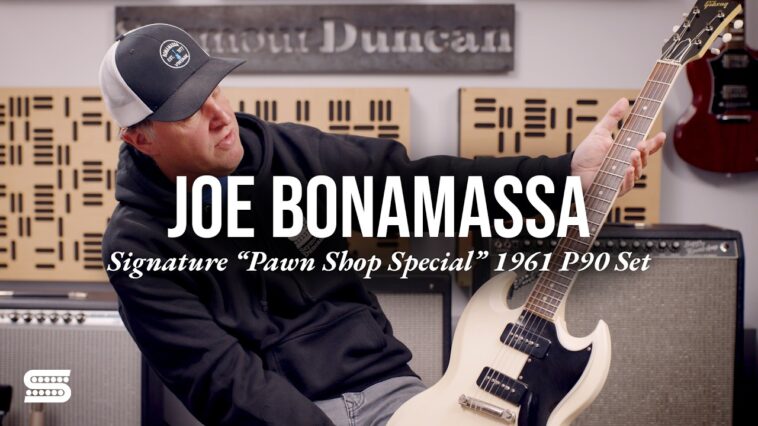 “This was the beginning of my love affair with them”: Joe Bonamassa’s pawn shop 1961 SG changed his outlook on P-90s – now Seymour Duncan has recreated its pickups