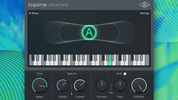 Universal Audio's Topline Vocal Tune is now available for Apollo and UAD hardware