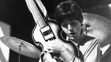 “When we met Elvis I was like, ‘You’re trying to learn bass, are you son? Sit down, let me show you a few things’”: Paul McCartney remembers teaching Elvis how to bass like a pro