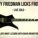 3 Marty Friedman Licks From 1995 25 Marty Friedman