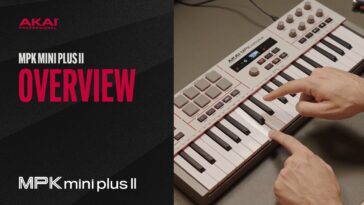 Akai's MPK Mini Plus II is here: the $169 MIDI controller takes a step up with second-gen upgrade