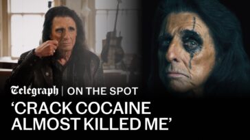 Alice Cooper says addiction nearly destroyed his life