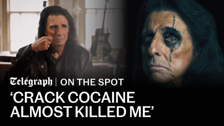 Alice Cooper says addiction nearly destroyed his life