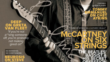 Australian Guitar #170 is on sale now, featuring Paul McCartney, Anthrax, Greta Can Fleet, Tommy Emmanuel and more