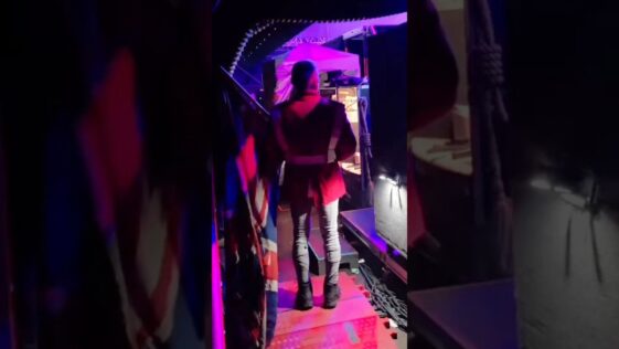 Bruce Dickinson forced backstage as Iron Maiden fans set off flares