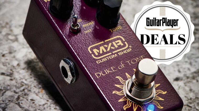 Forgo the five-year waiting list for Analog Man’s elusive King of Tone and score the MXR Duke of Tone for an unbeatable $127 in Amazon's Big Deal Days sale