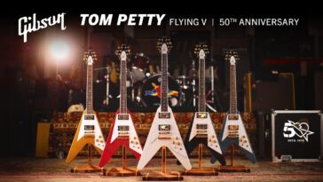 Gibson unveils Tom Petty and the Heartbreakers Flying V