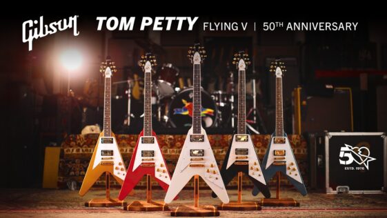 Gibson unveils Tom Petty and the Heartbreakers Flying V