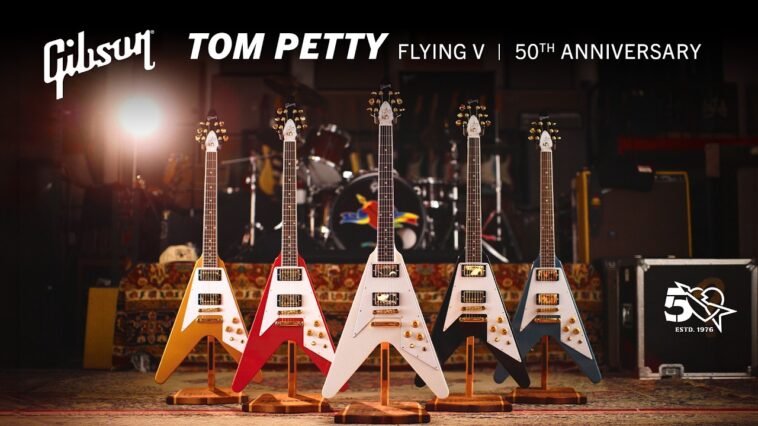 Gibson unveils Tom Petty and the Heartbreakers Flying V