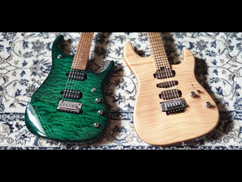 Guthrie Govan vs John Petrucci Signature - Charvel vs Music Man JP15 18 Guthrie Govan