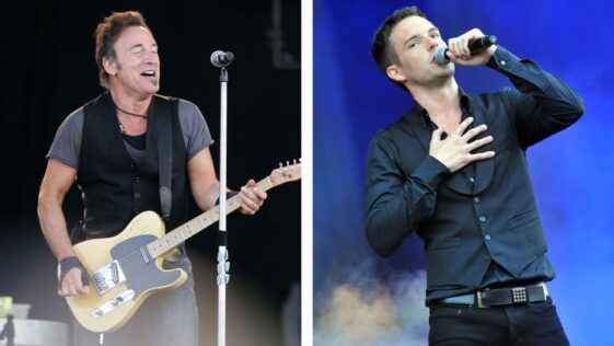 “He put a piece of paper down and a pencil, and it was almost like, ‘How well do you know the song? Write out what you’re going to sing, what I’m gonna sing’”: Brandon Flowers recalls being tested by Bruce Springsteen before they duetted on Born To Run
