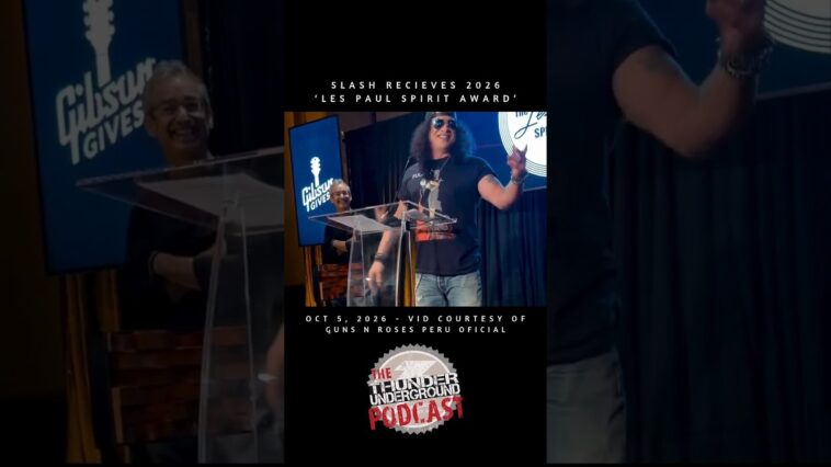 "He was so much more than a great guitarist and innovator. I cherish the relationship we had": Slash is honoured with the Les Paul Spirit Award for 2026
