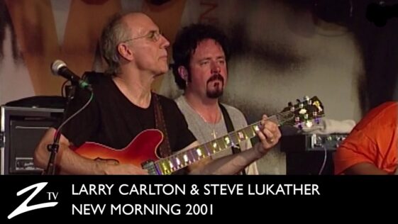 How Steve Lukather got daily guitar lessons from Larry Carlton