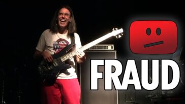 “I am one step away from whole channel deletion”: Danny Sapko’s YouTube copyright strike removed after allegedly exposing viral bassist’s fake playing