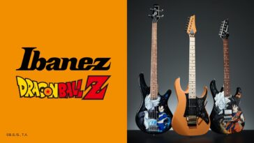 Ibanez goes Super Saiyan with Dragon Ball Z collection